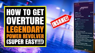 HOW TO GET 'OVERTURE' - THE BEST WEAPON (POWER REVOLVER) IN CYBERPUNK 2077