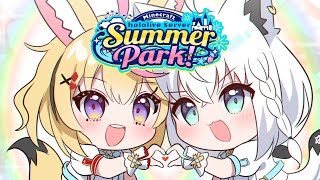 【#ホロ鯖サマーパーク】フブキ!!一体ステージはどうなった!!!?マイクラだ!!!!【尾丸ポルカ/ホロライブ】