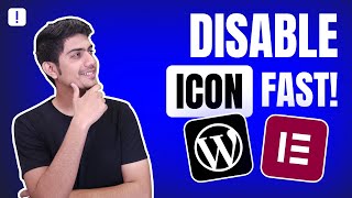 Disable WordPress &amp; Elementor Icons for Faster Loading
