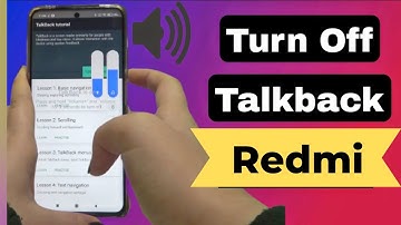 How to Disable Talkback in Redmi Note 12 | Redmi Note 12 Talkback Off Kaise Kare Redmi Talkback Off