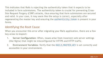 Solving the The change you wanted was rejected Error in Ruby on Rails Form Submission