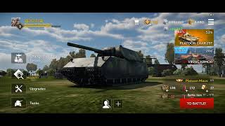 War Thunder mobile | Maus platoon gameplay (Maus+Turm III)