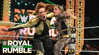 Download Lagu Charlotte Flair and Becky Lynch reignite their historic rivalry: Royal Rumble 2026 highlights MP3