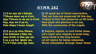 CCC Easter Hymn 182 ,E ku ayo nla t'Ajinde, CCC Redemption Parish,Winnipeg, MB