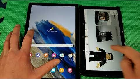 Samsung Tab A7 Lite vs Tab A8 speed and speaker test
