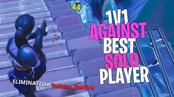 So i 1v1ed the best solo player (iRunYew) - Fortnite