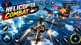 🚁#GUNSHIPBATTLE-3D🚁 #EPISODE 8-vi🔥 💥 COMPLETE MISSION 🛫 #GunshipBattle #Gaming#mobilegaming screenshot 1