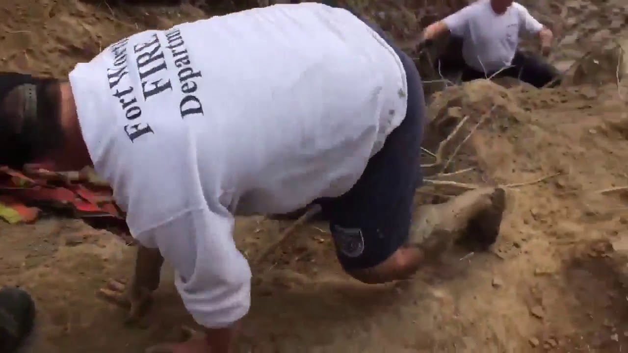 Fort Worth firefighters rescued a calf stuck in some mud on Saturday ...