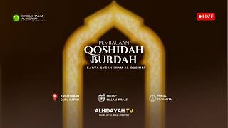 PEMBACAAN QOSIDAH BURDAH. MT. AL-HIDAYAH KAPUH MADANI | MALAM JUM'AT, 30 JULI  2026