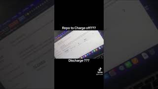 Why a Repo to Charge Off???