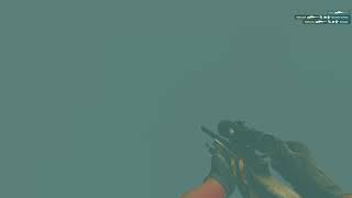 flying no scope headshot double kill through the smoke