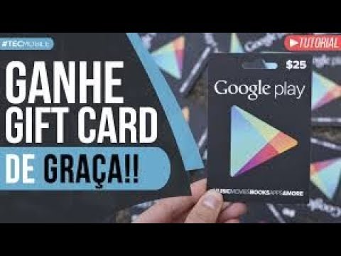 COMO GANHAR GIFT GARD DE GRAÇA NA GOOGLE PLAY NOVO METODO - YouTube