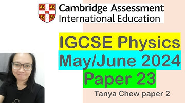 A must watch video to  ACE your IGCSE Physics 0625| M/J 2024| P23