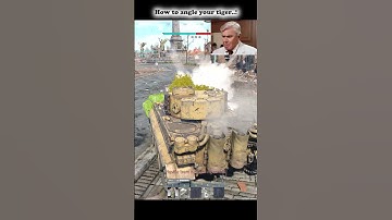 How to Angle your tiger in war thunder #fancythunder  #warthunder  @fancythunderWT  #trendingshorts