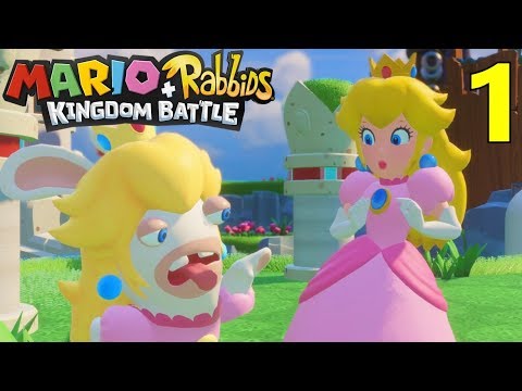 [1] Mario + Rabbids + XCOM = Crazy Fun! (Let's Play Mario + Rabbids ...