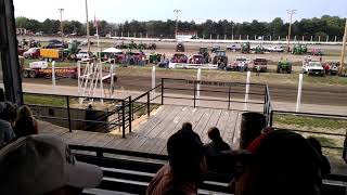 Case LA propane pulling tractor 5500 Div II Boone County Fair 2017