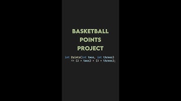 Basketball Points - Edabit Challenge - Lambda Expressions - C# .NET 6.0 #shorts