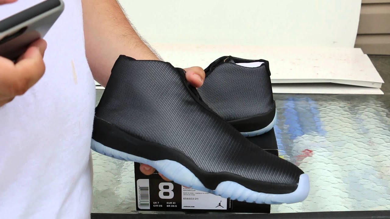 jordan future black ice