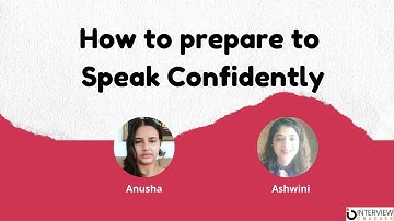 How to speak confidently in the interview with Coach Ashwini DasGupta | Interview Cracker