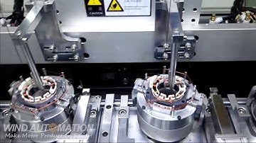 BLDC Needle Winding Machine  4 stations Wind Automation 2020