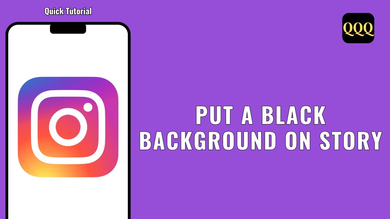 how-to-put-a-black-background-on-instagram-story-youtube