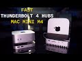 Fast Mac mini Thunderbolt 4 SSD Hubs for Creators – Qwiizlab Review