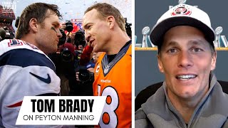 Tom Brady Reacts to Peyton Manning Becoming a Hall of Famer & Shares Peyton Manning Memories