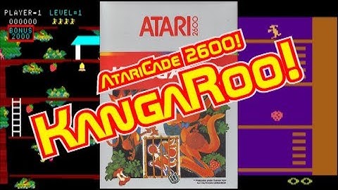 AtariCade 2600! Kangaroo!