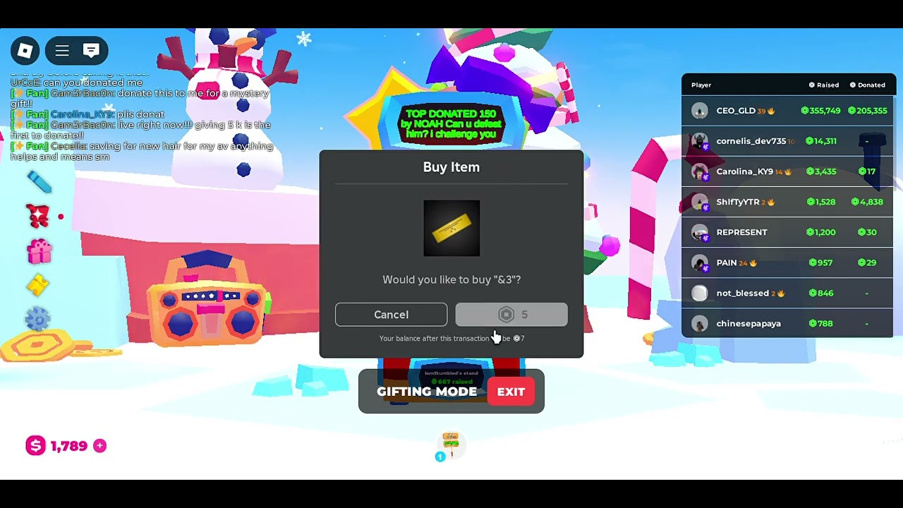 offline donating robux til i get my 2k pending - YouTube