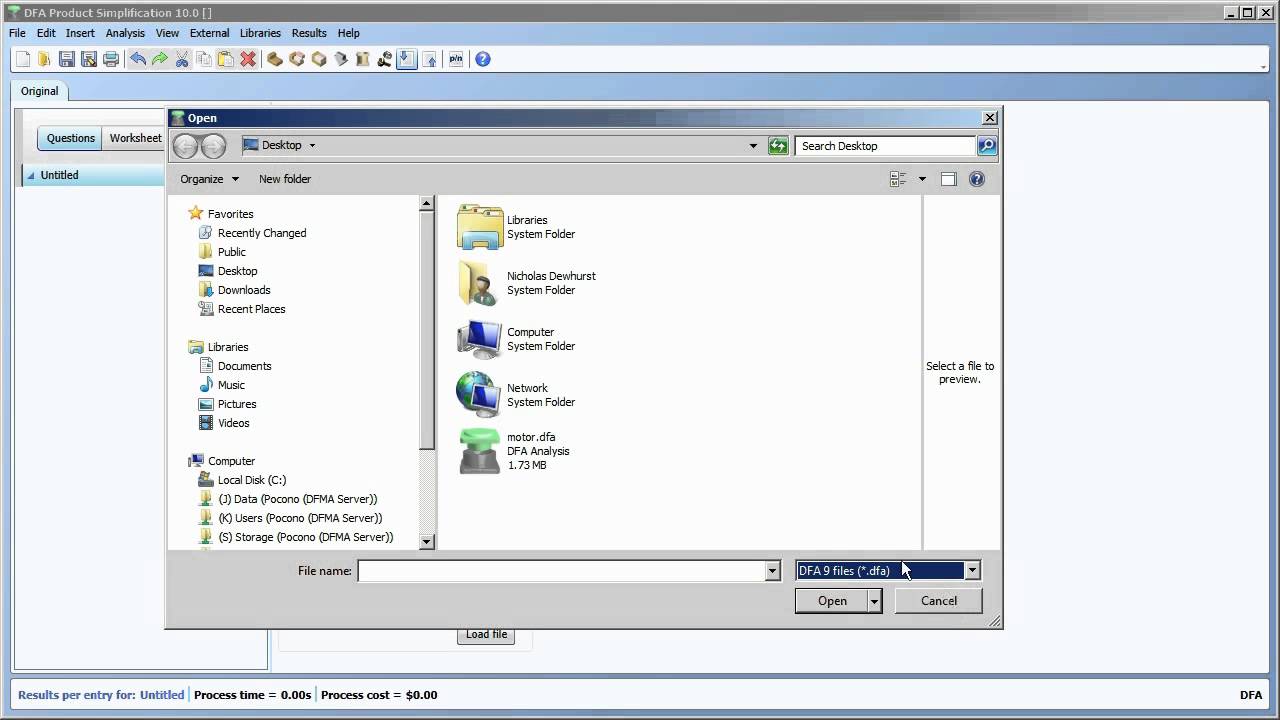 Learn how to open DFA 9.4 files in DFA 10 - YouTube