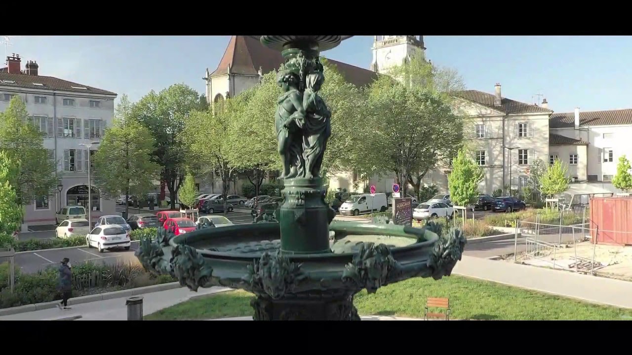 BOURG-EN-BRESSE vue du ciel !