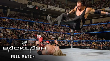 FULL MATCH: The Undertaker vs. Edge – World Heavyweight Title Match: WWE Backlash 2008