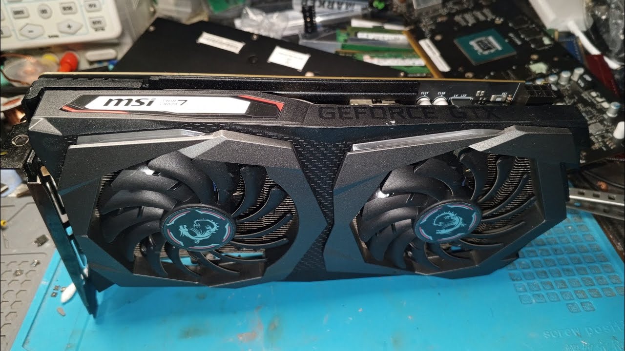 『自壊』 MSI Twin Frozr 7 GTX 1650 Super Shorted GPU? - YouTube