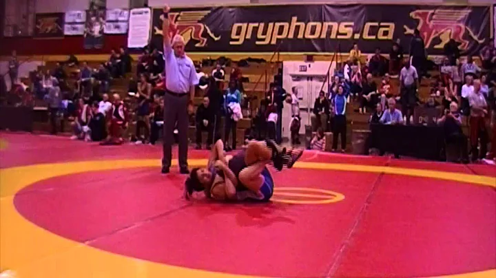 2014 Guelph Open: 53 kg Cindy Calixto vs. Diana We...