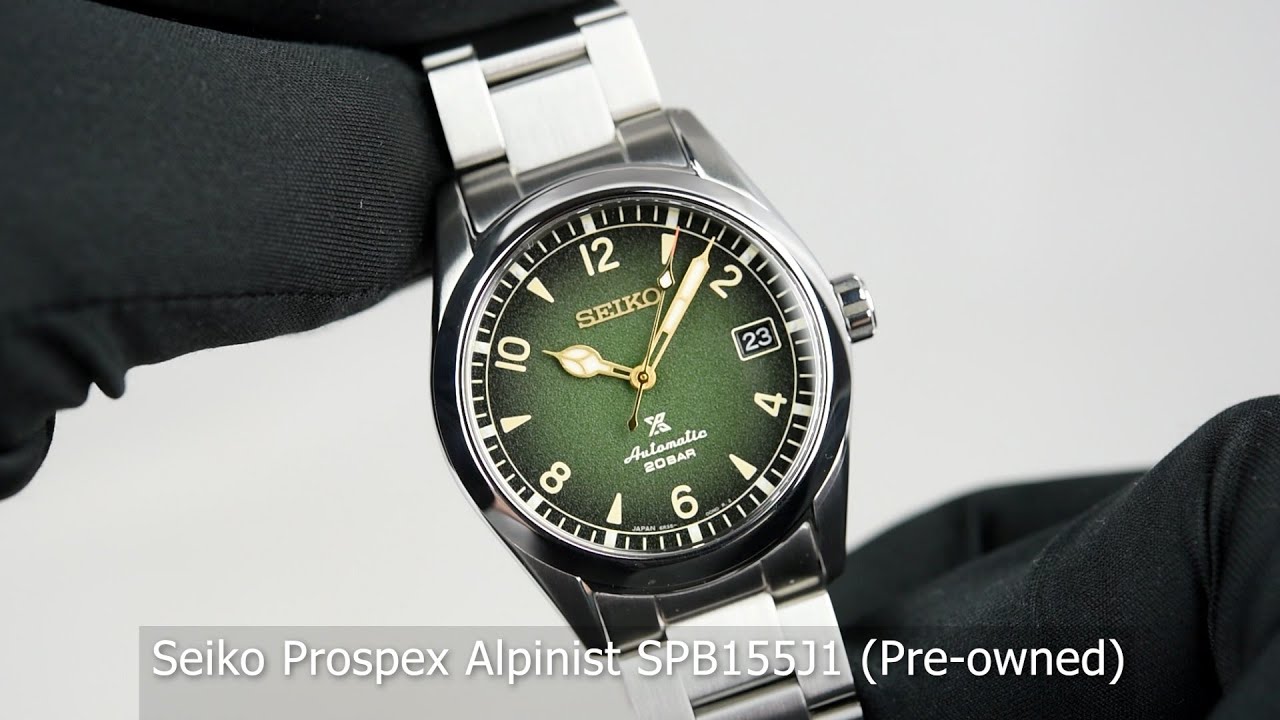 Seiko Prospex Alpinist SPB155J1 (Pre-owned) - SeriousWatches.com