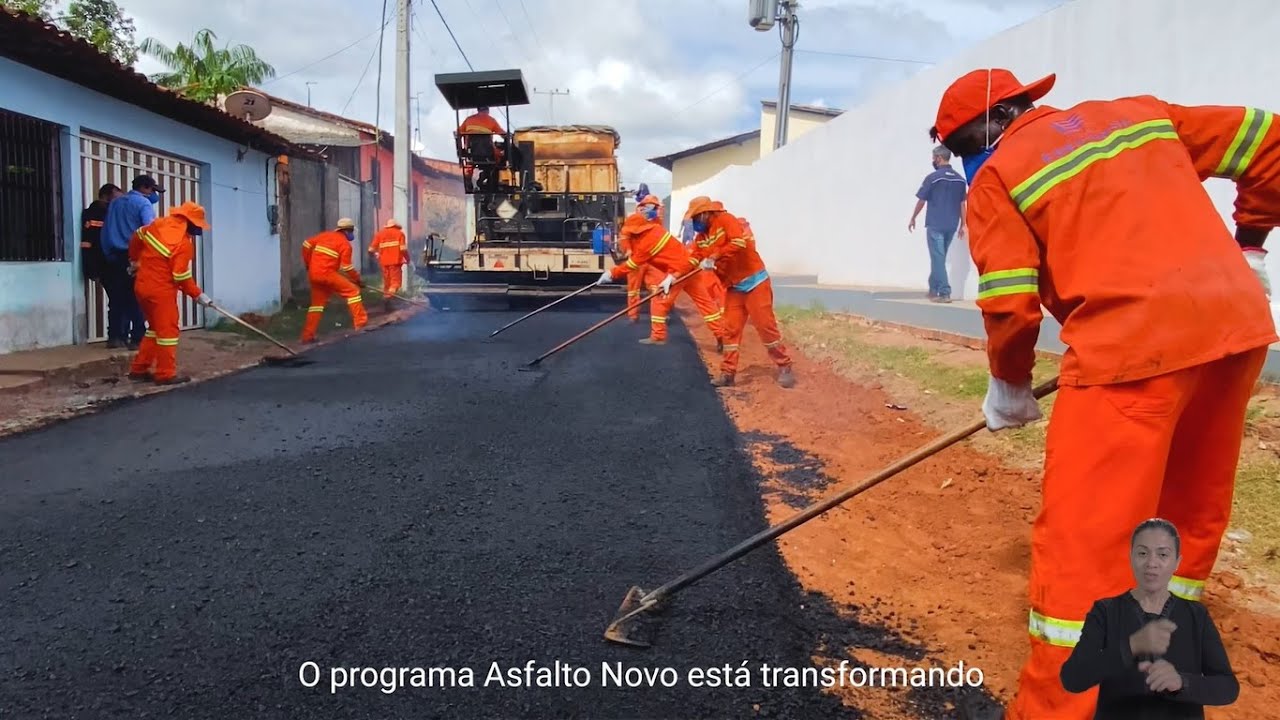 Vídeo: Prefeitura chega com #AsfaltoNovo por toda São Luís!