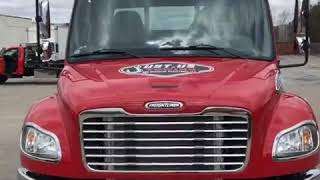 Flatbed Towing In Detroit 2019 Freight Liner Carrier Flatbed Just Us Towing