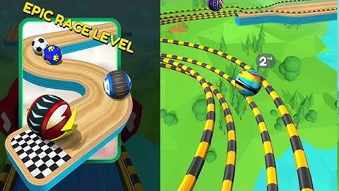 Going Balls Epic Race #Level 23 ( Android & IOS Gameplays )
