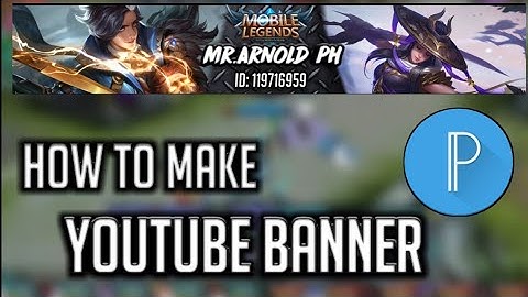 How to Make ML Youtube Banner with Pixel Lab