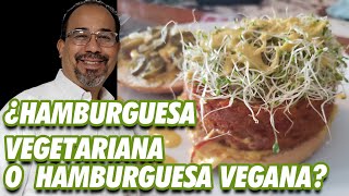 Hamburguesa Vegetariana o Vegana