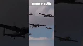 BBMF #ww2 #avrolancaster #spitfire #edit #aviation
