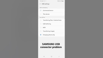 SAMSUNG usb connector problem