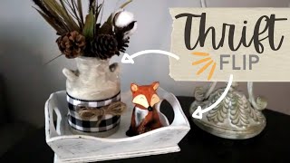 Thrift Flip Home Decor | Trash to Treasure | Oct 2021