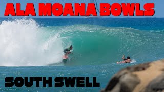 Surfing ALA MOANA BOWLS (4K Raw)