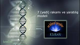 Kuranda Matematiksel Yaratılış Modeli Yedili Sistem Karalar Ve Denizler