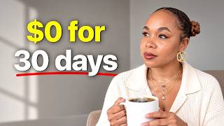 How to Change Your Life When You Have No Money