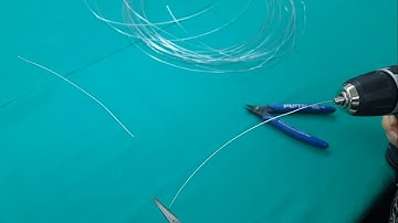 (8x8x8 LED 큐브:  철사펴기) 할매도 8x8x8 LED 큐브를 만들어 봅니다.  Korea coding grandma가 불여시들과 함께 드릴로 구부러진 철사를 폅니다