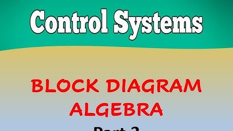 Block Diagram Algebra l CS I Control Systems l Part 3 #CS