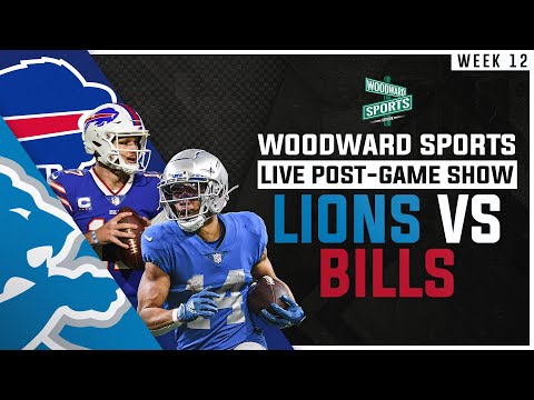 Detroit Lions vs Buffalo Bills LIVE Postgame Show | Woodward Sports Network