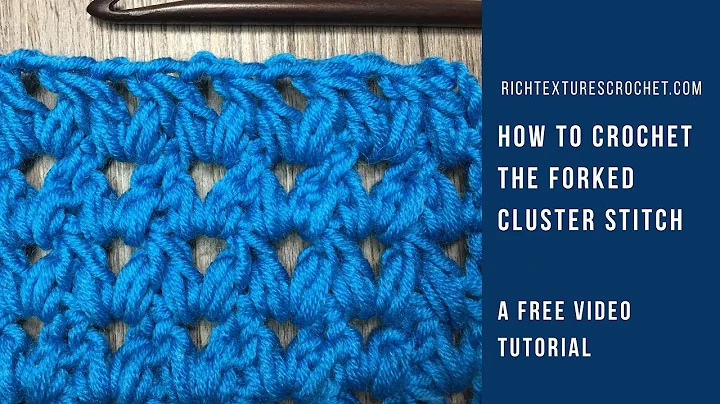 Master the Forked Cluster Stitch in Crochet